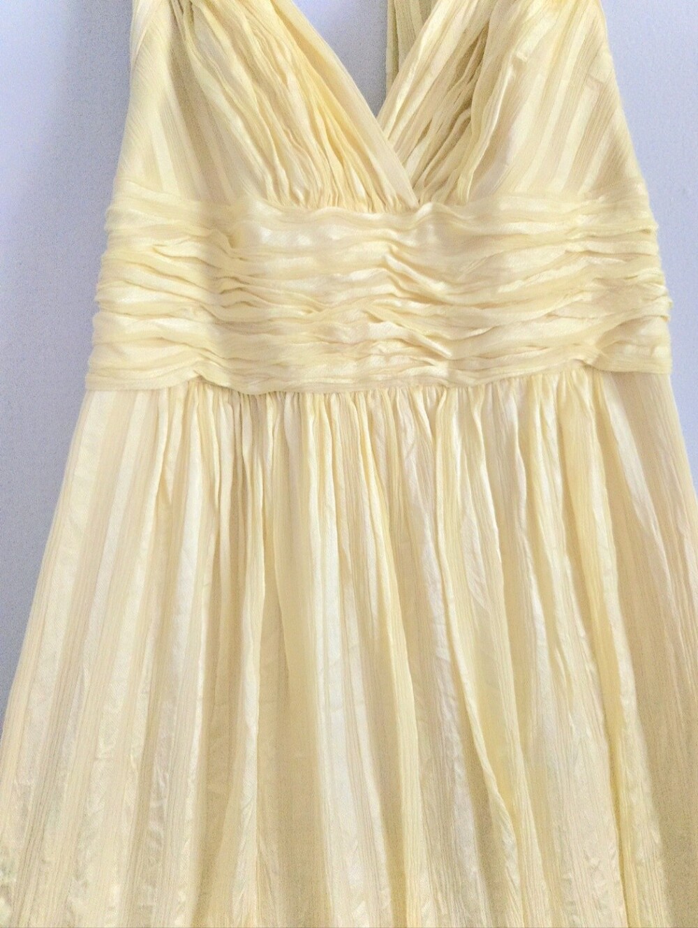 BCBG maxazria Silk Halter Dress - Picture 4 of 6